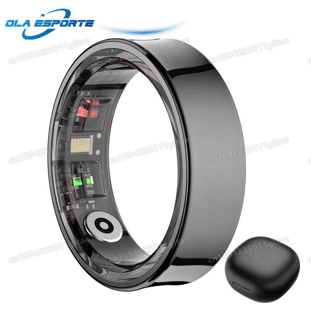 Health Monitors - R10 Akıllı Yüzük Şarj Kutusuyla Birlikte