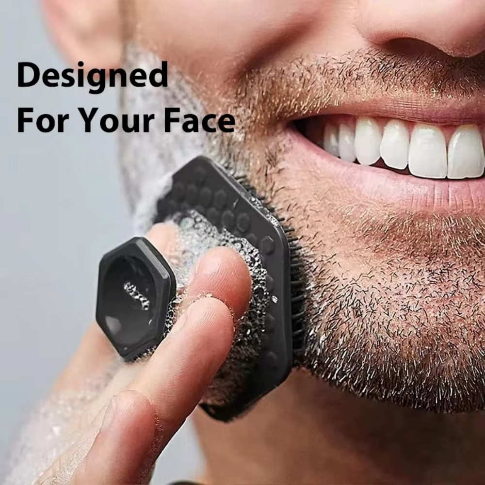 Silicone Face Scrubber Electric - Mini Manuel Yüz Temizleme Fırçası Erkekler
