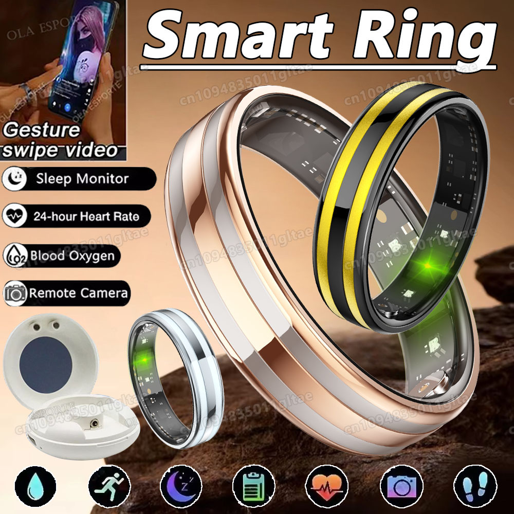 Health Monitors - Hareket Algılayıcı Akıllı Yüzük Sağlık Monitörü