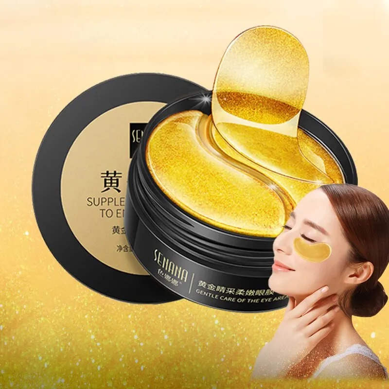 Collagen Under Eye Patches - 60 adet Altın Nemlendirici Göz Maskesi