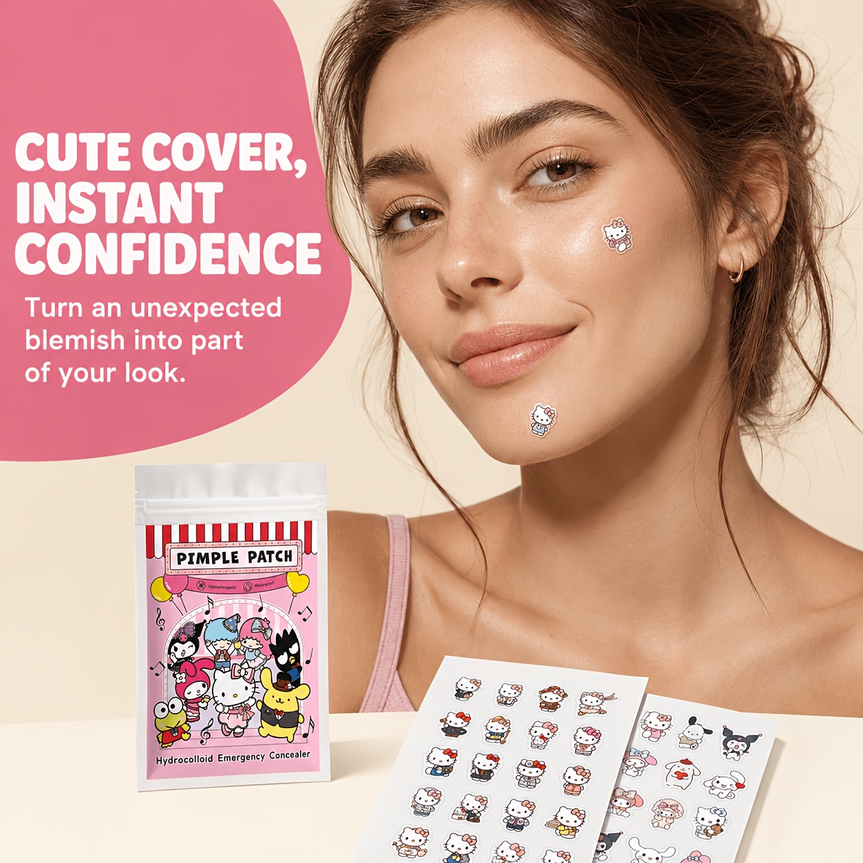 40/120 adet Hello Kitty akne b - Skincare incelemesi ve fiyatı