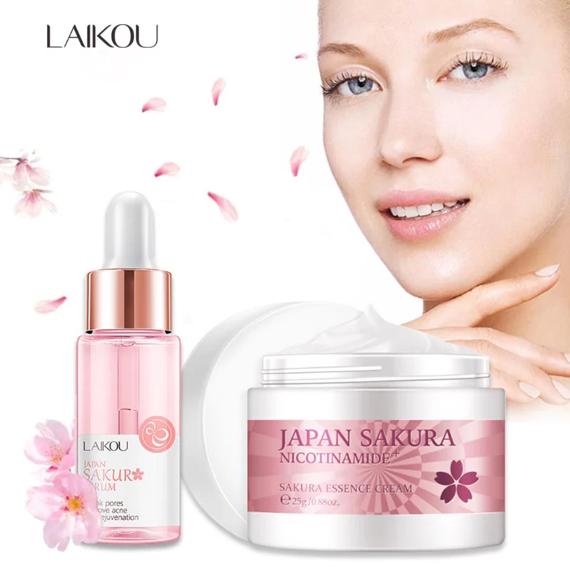 LAIKOU Sakura Serum Ve Kollaje - Niacinamide Pore Shrinking Essence incelemesi ve fiyatı