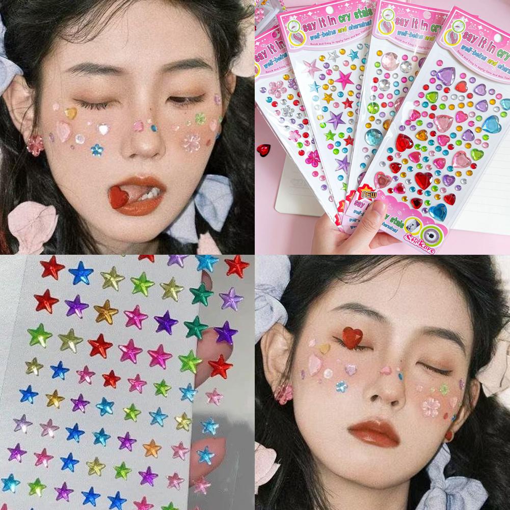 Kendinden Yapışkanlı Yüz Taşla - Makeup incelemesi ve fiyatı
