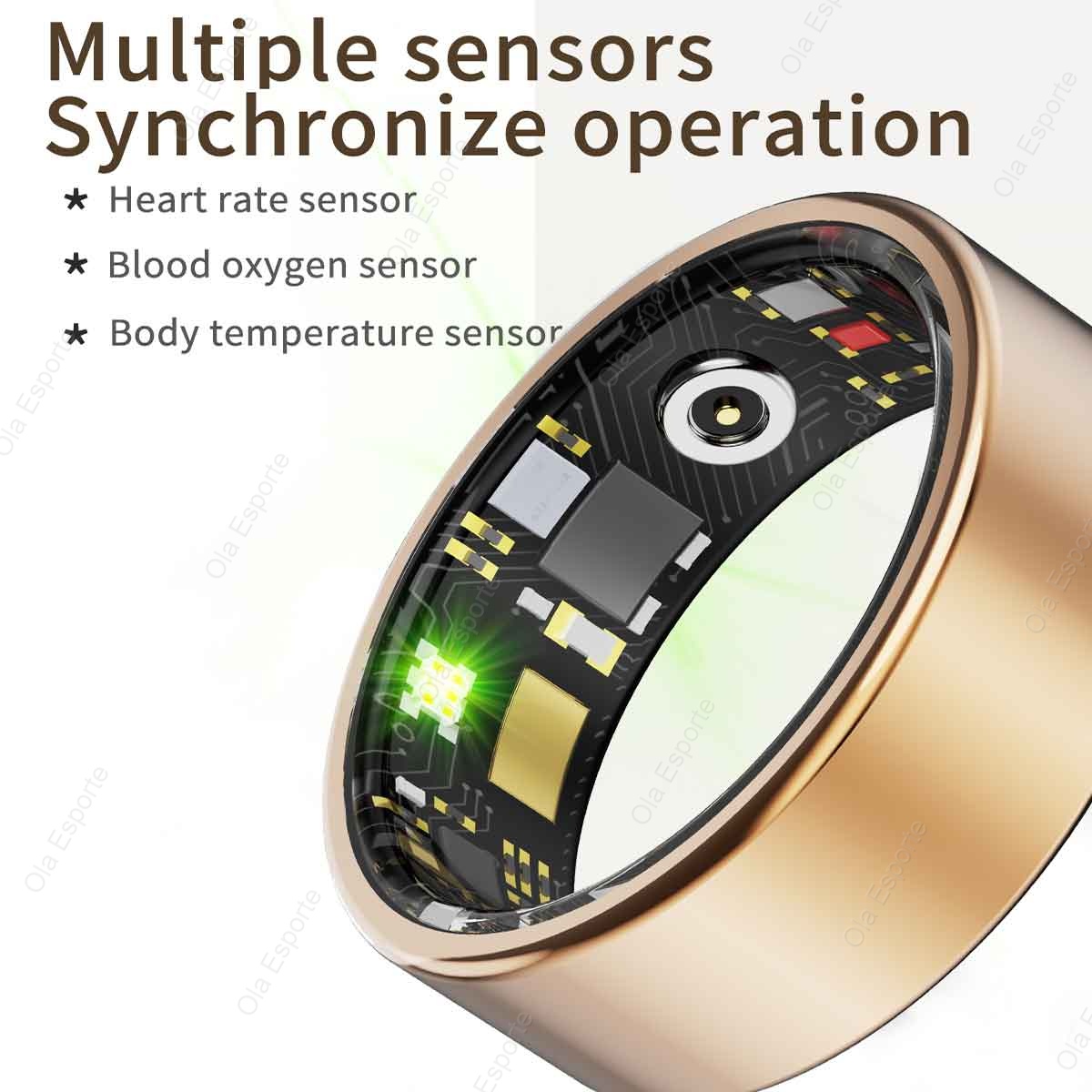 Titanyum Alaşımlı Akıllı Yüzük - Health Monitors incelemesi ve fiyatı